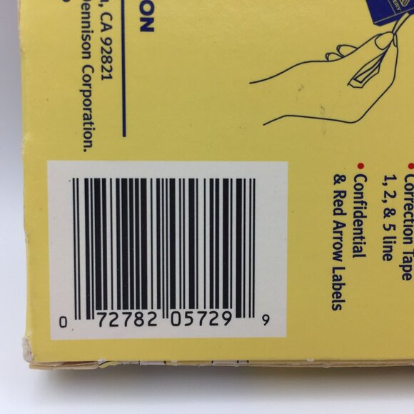 Avery Set 2 Packs 200 1/4" Round Self-Adhesive Reinforcement Labels White Clear - Picture 4 of 7